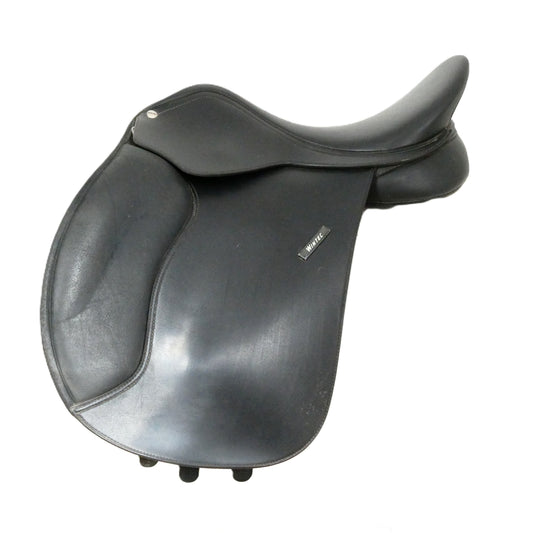 Wintec 500 Cair Wide All Purpose Saddle - 16.5" Adjustable Black TA136