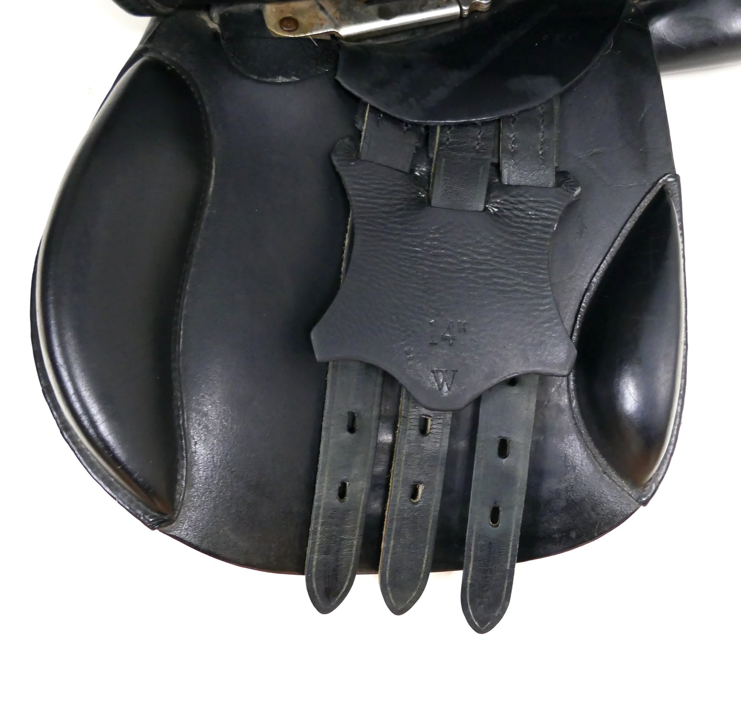 Shires Pony GP/Jumping Saddle - 14" Wide Black TA49
