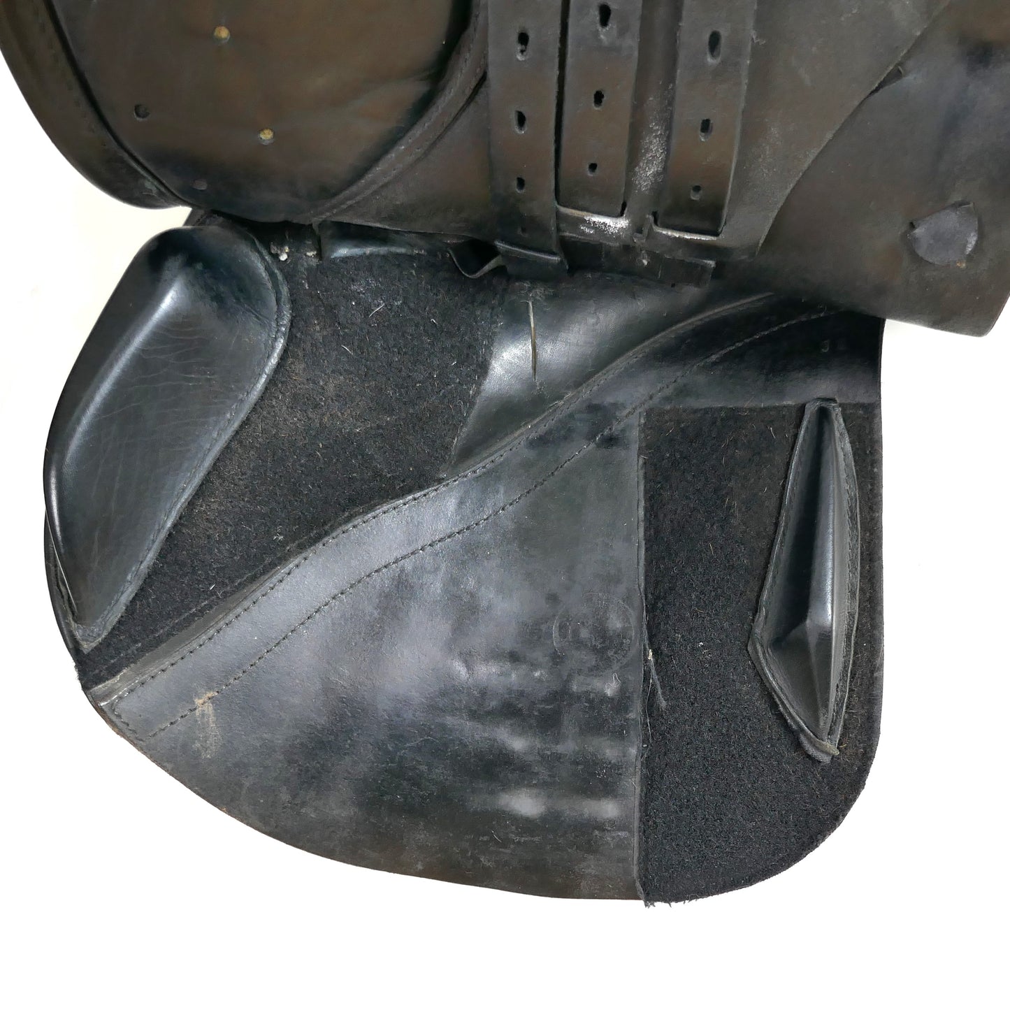 Ideal Grandee Elite Jumping Saddle - 17" Narrow-Medium Black TF85