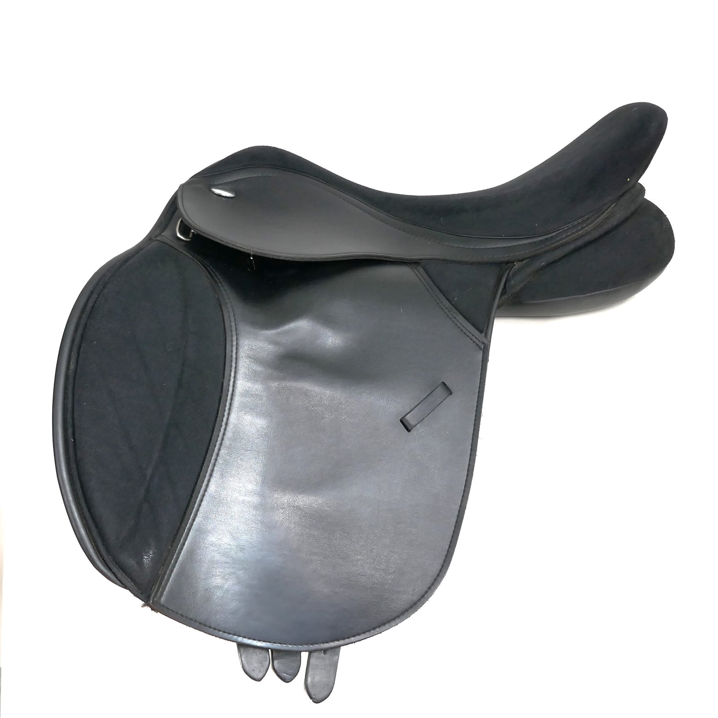 Thorowgood T4 Cob GP Saddle - 17.5" Adjustable Black TB151