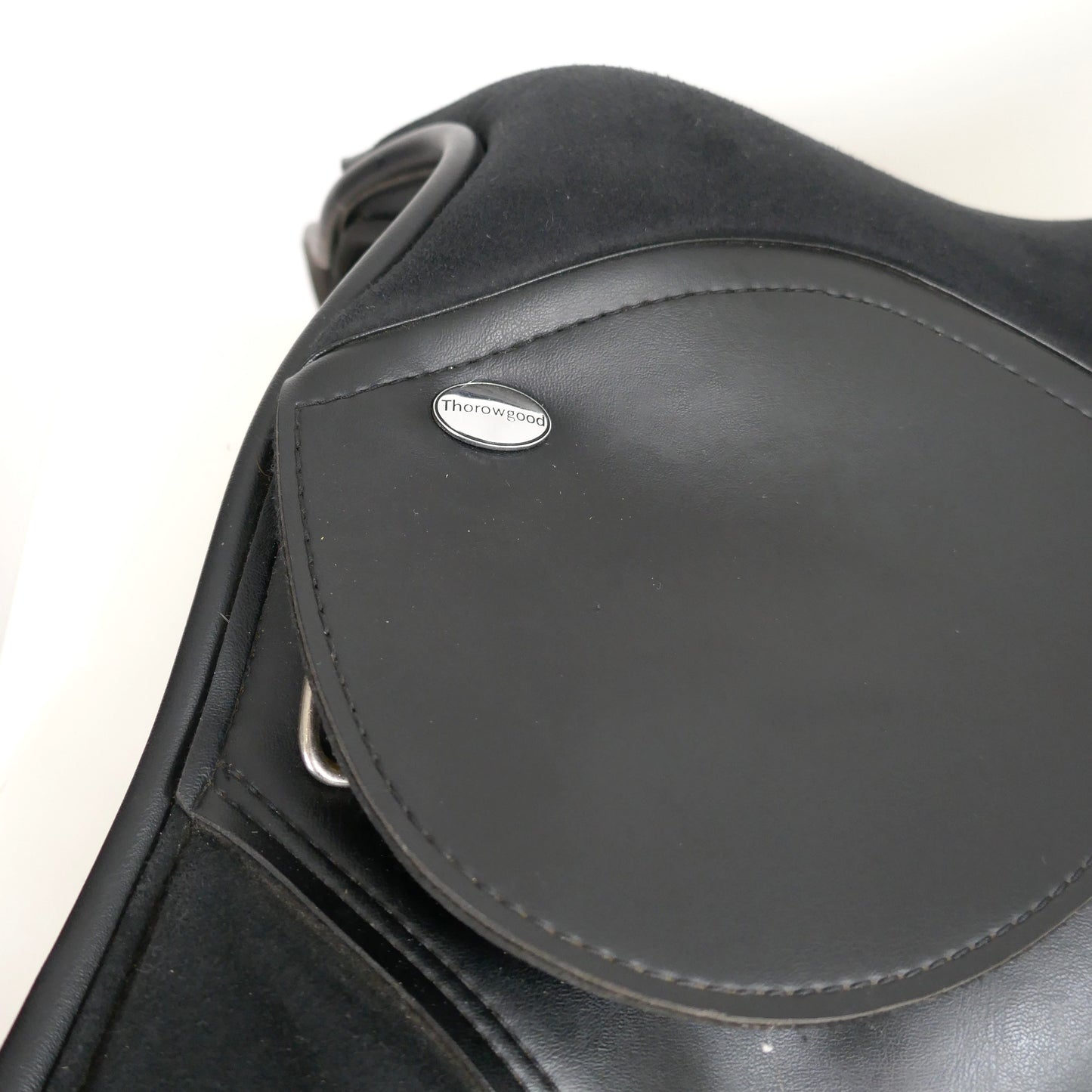 Thorowgood T4 Cob GP Saddle - 17.5" Adjustable Black TB151