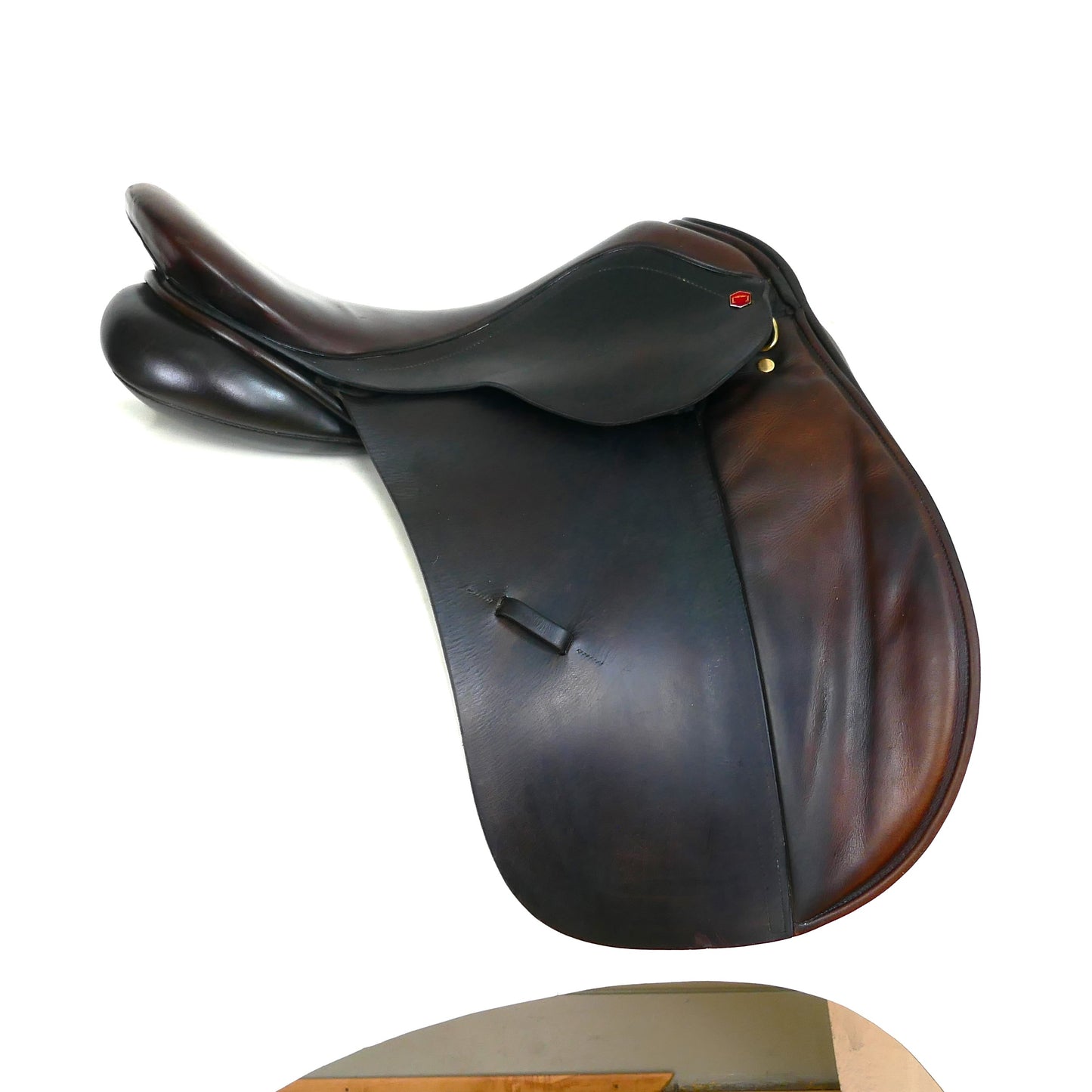 Albion K2 VSD Saddle - 17.5" Medium-Wide Brown TB159
