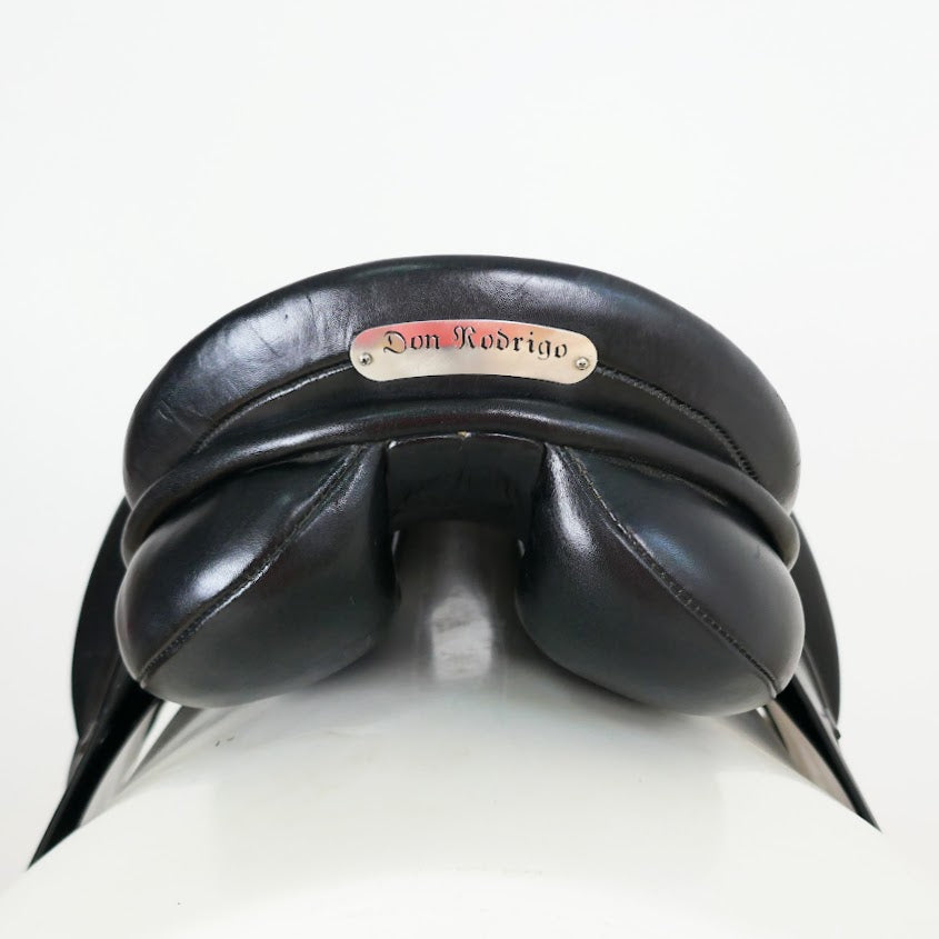 Don Rodrigo Grandiosa Dressage Saddle - 17" Wide Black TD105