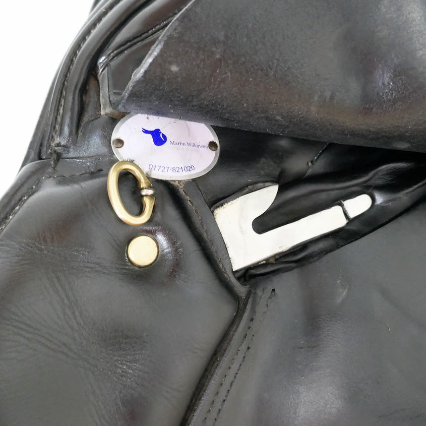 Ideal Impala 1450 Jumping Saddle - 17.5" Medium Black TF106