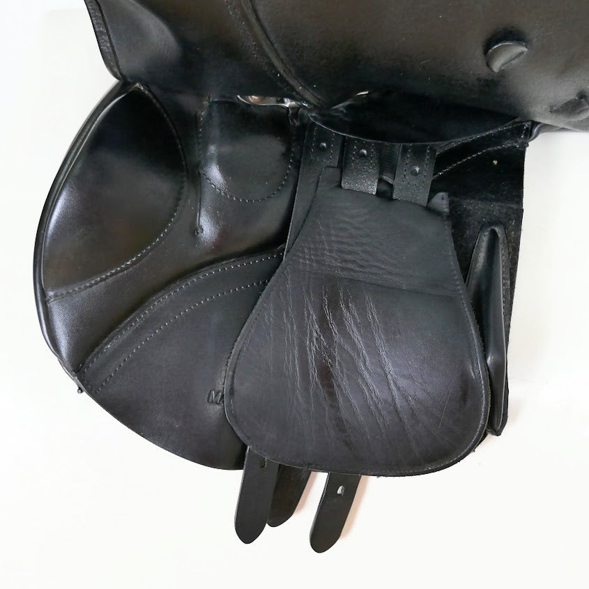 Ideal Impala 1450 Jumping Saddle - 17.5" Medium Black TF106