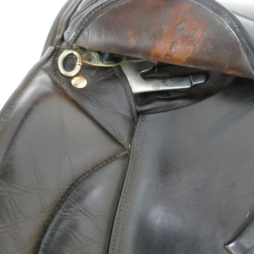 Pony, Cob & Horse Show/WHP Saddle - 16" XW Brown TE27