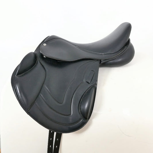 Premier Equine Bordeaux Cross Country Saddle - 16.5" Adjustable Black TF125