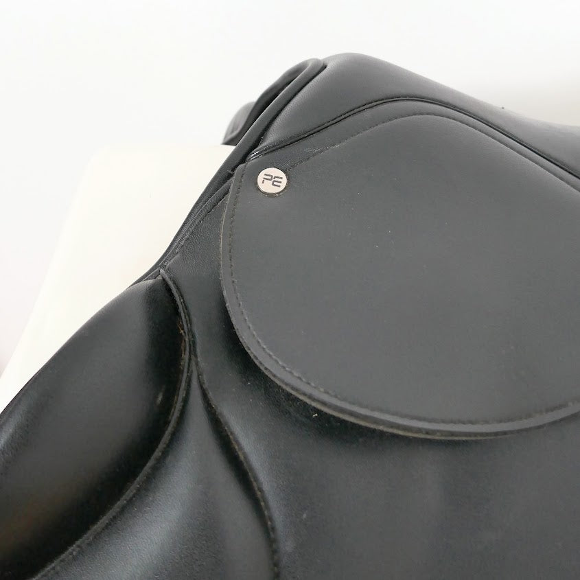Premier Equine Bordeaux Cross Country Saddle - 16.5" Adjustable Black TF125
