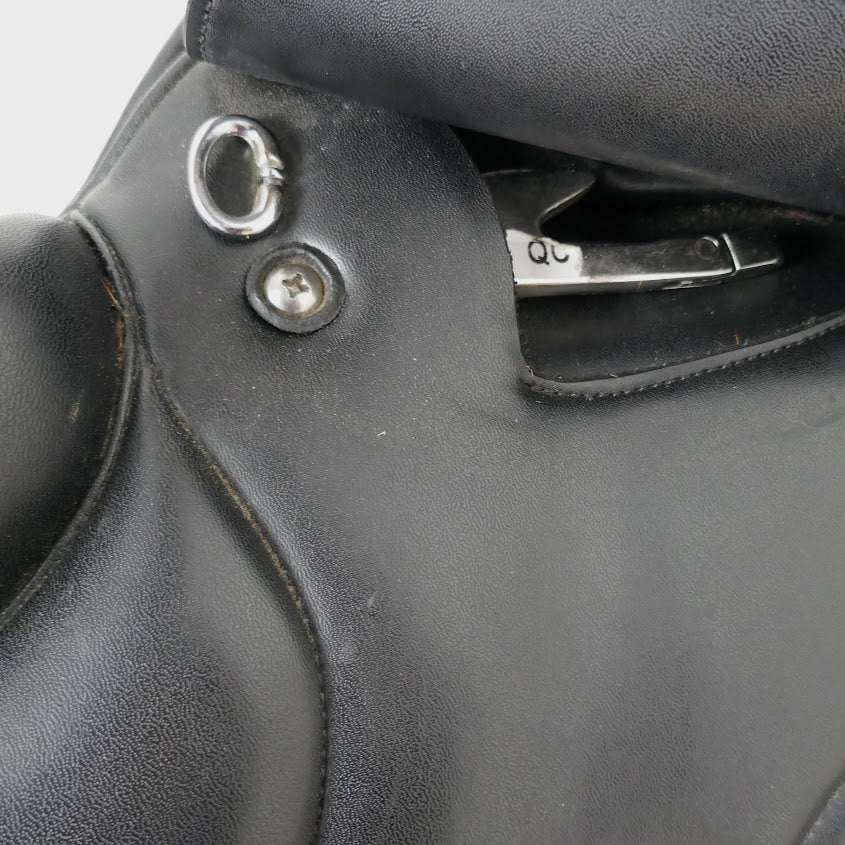 Premier Equine Bordeaux Cross Country Saddle - 16.5" Adjustable Black TF125
