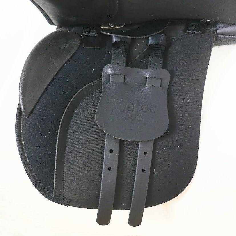 Wintec MKII Cair 500 AP Saddle - 17" Adjustable Black TB176