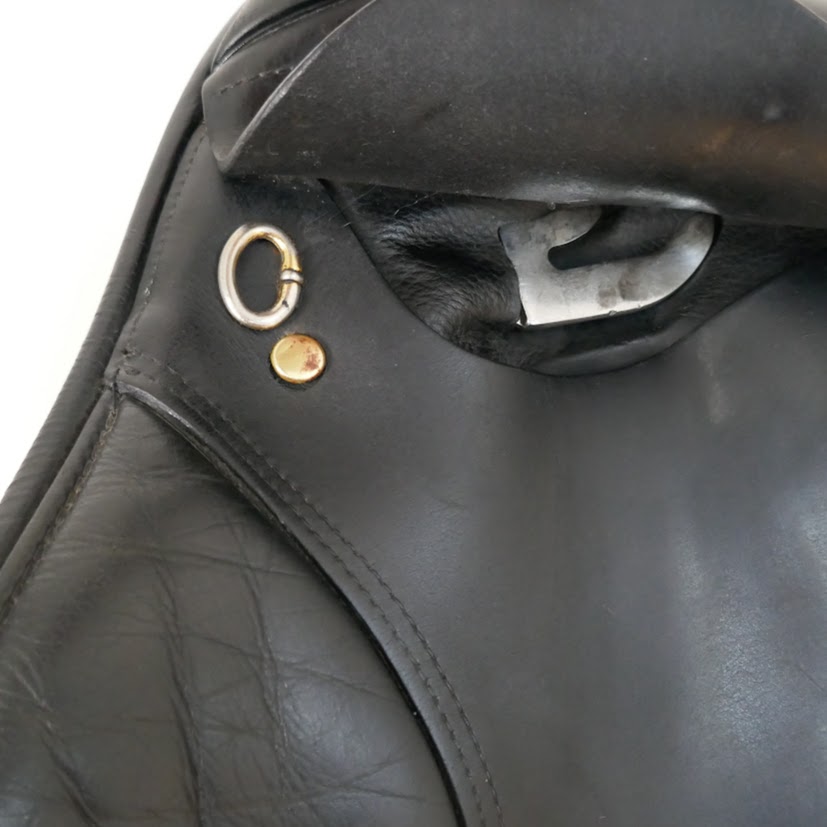 Kent & Masters High Wither GP Saddle (HWGP) - 17" Adjustable Black TB179