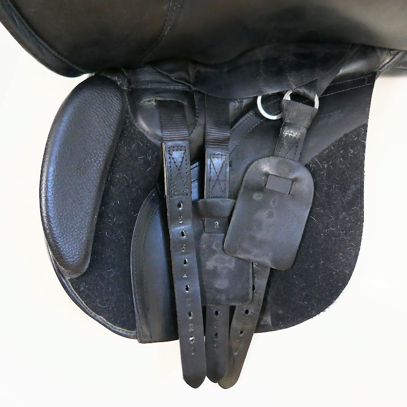 Kent & Masters High Wither GP Saddle (HWGP) - 17" Adjustable Black TB179