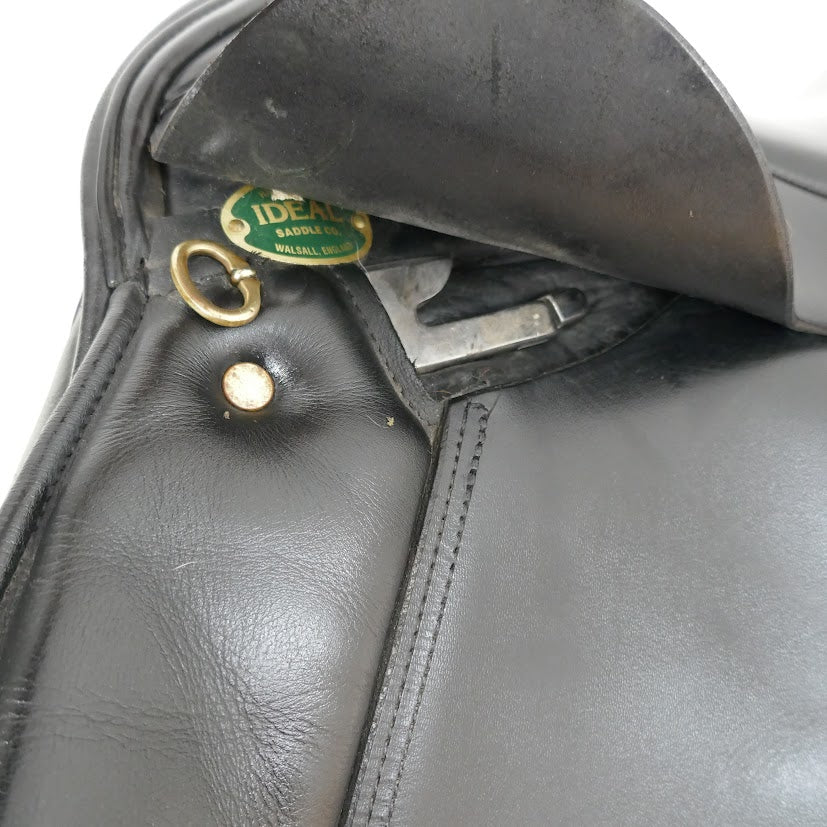 Ideal 1350 GP Saddle - 17" Wide Black TB180