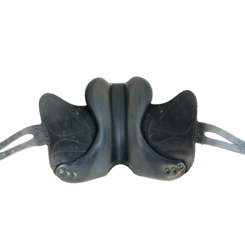 Devoucoux Makila Monoflap Dressage Saddle - 17.5" Medium Black TD127