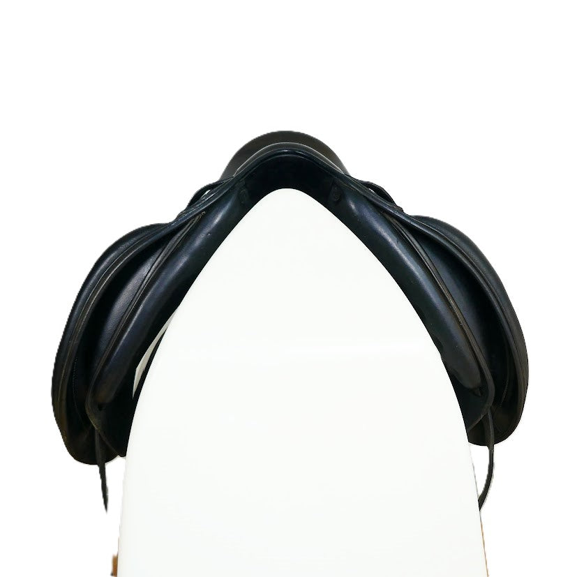 Amerigo Pinerolo Dressage Saddle - 17.5" Medium (-1/2) Black TD116