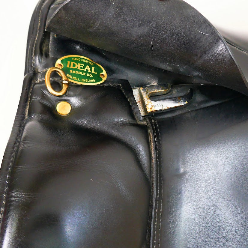 Ideal Tonishia Dressage Saddle -17" Wide (Template) Black TD134