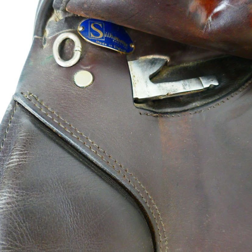 Silhouette VSD Saddle - 17.5" Extra-Wide Brown TB209