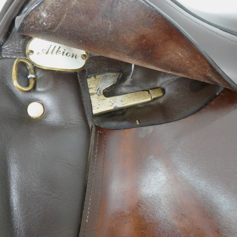 Albion K2 GP Saddle - 18" Medium Brown TC17