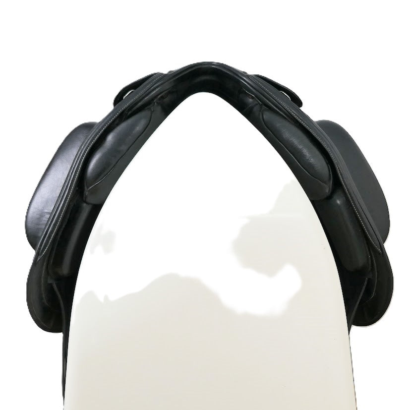 Fairfax Rebecca Dressage Saddle - 17.5" Adjustable Black TD137