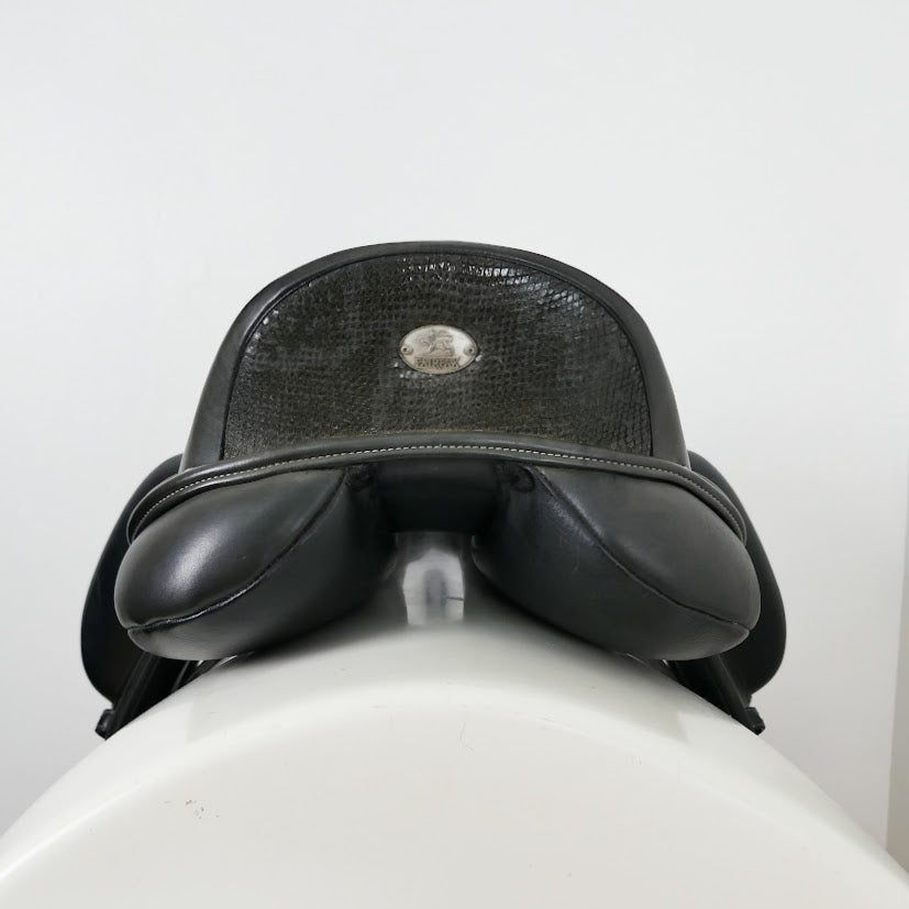 Fairfax Rebecca Dressage Saddle - 17.5" Adjustable Black TD137