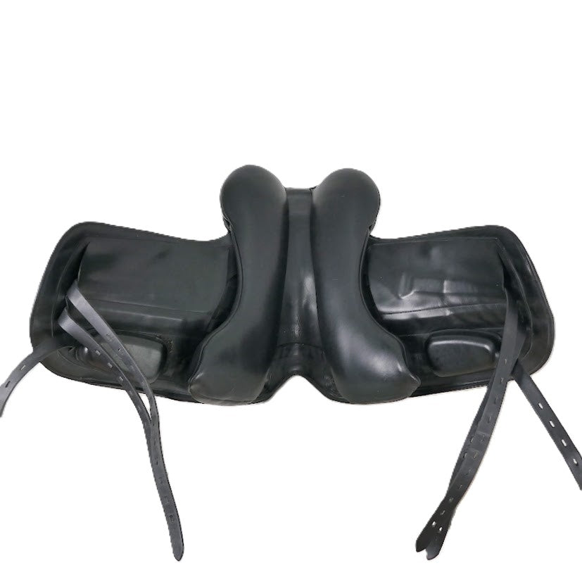 Fairfax Rebecca Dressage Saddle - 17.5" Adjustable Black TD137