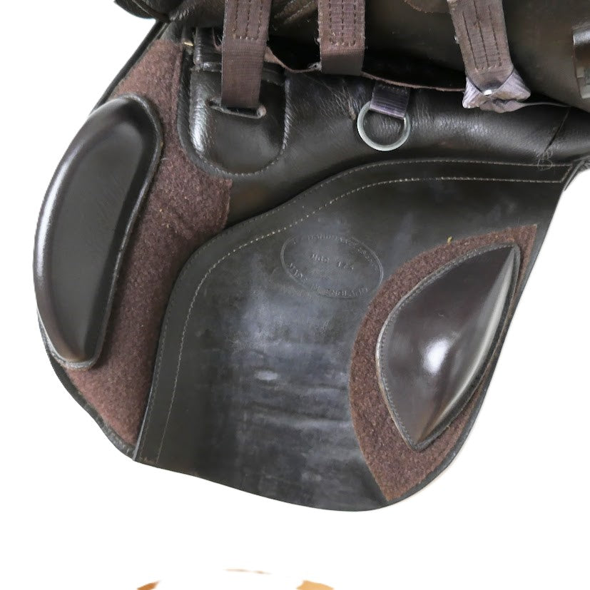 Kent & Masters Compact GP Saddle - 17.5" Adjustable Brown MGC TB216