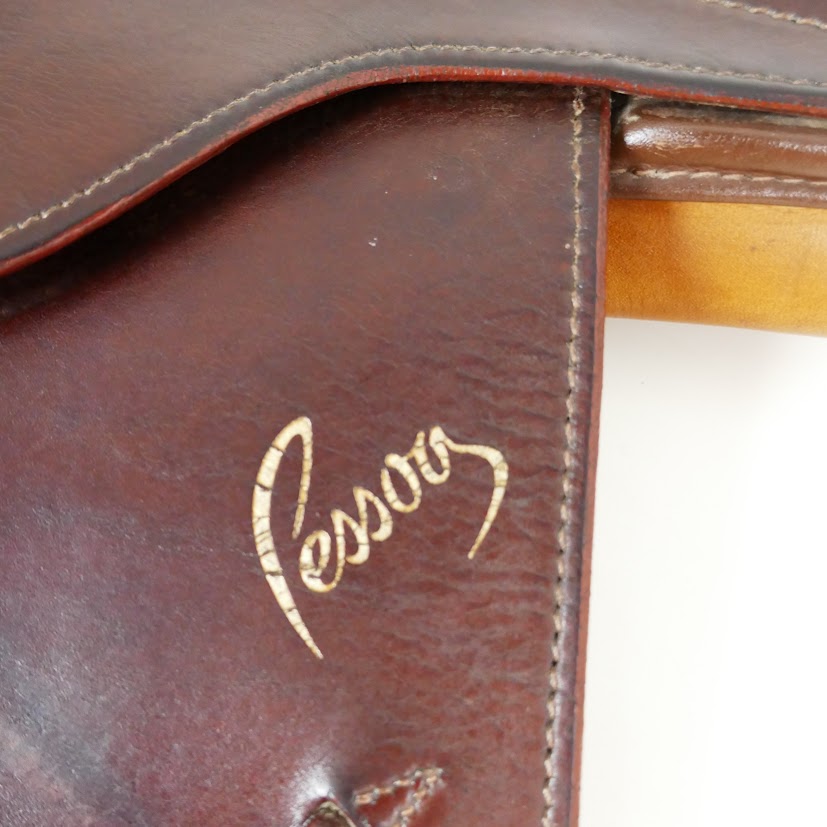 Pessoa Amo Close Contact Jumping Saddle - 17.5" Narrow-Medium (27) Tan TF175