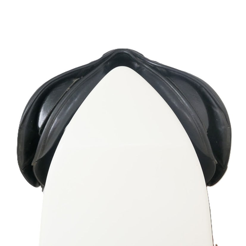 Bates Cair Caprilli Close Contact Jumping Saddle - 17" Adjustable Black TF177