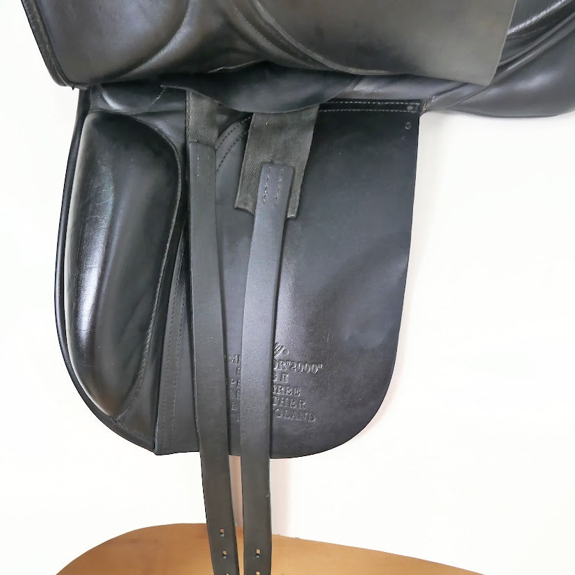 County Competitor 2000 Dressage Saddle - 16.5" Medium Black TD143