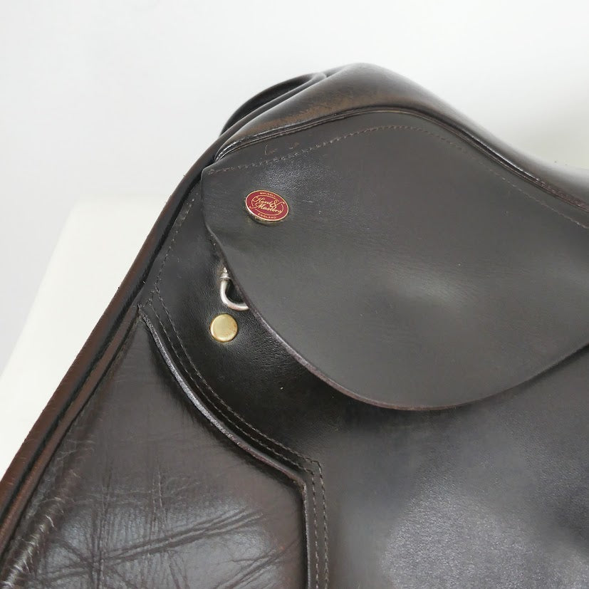 Kent & Masters Original GPD Saddle - 17" Adjustable Brown TB228