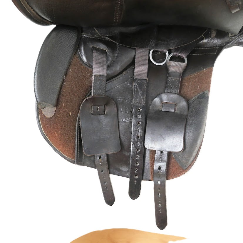 Kent & Masters Original GPD Saddle - 17" Adjustable Brown TB228