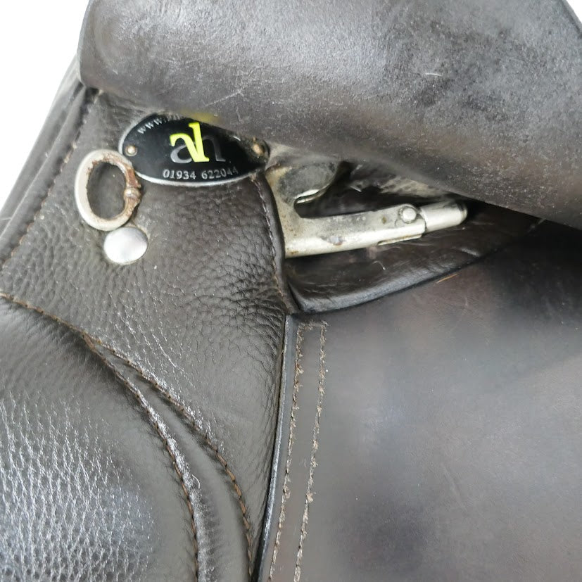 AH (Native Pony Saddle Co.) Sport GP Saddle - 16" Extra-Wide Brown TA106