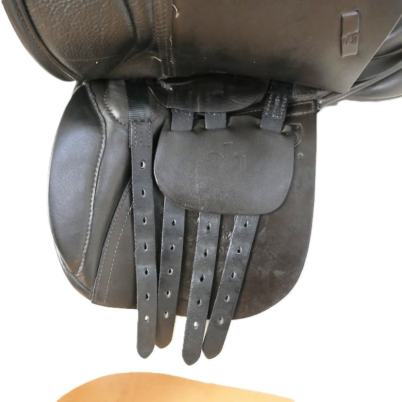 AH (Native Pony Saddle Co.) Sport GP Saddle - 16" Extra-Wide Brown TA106