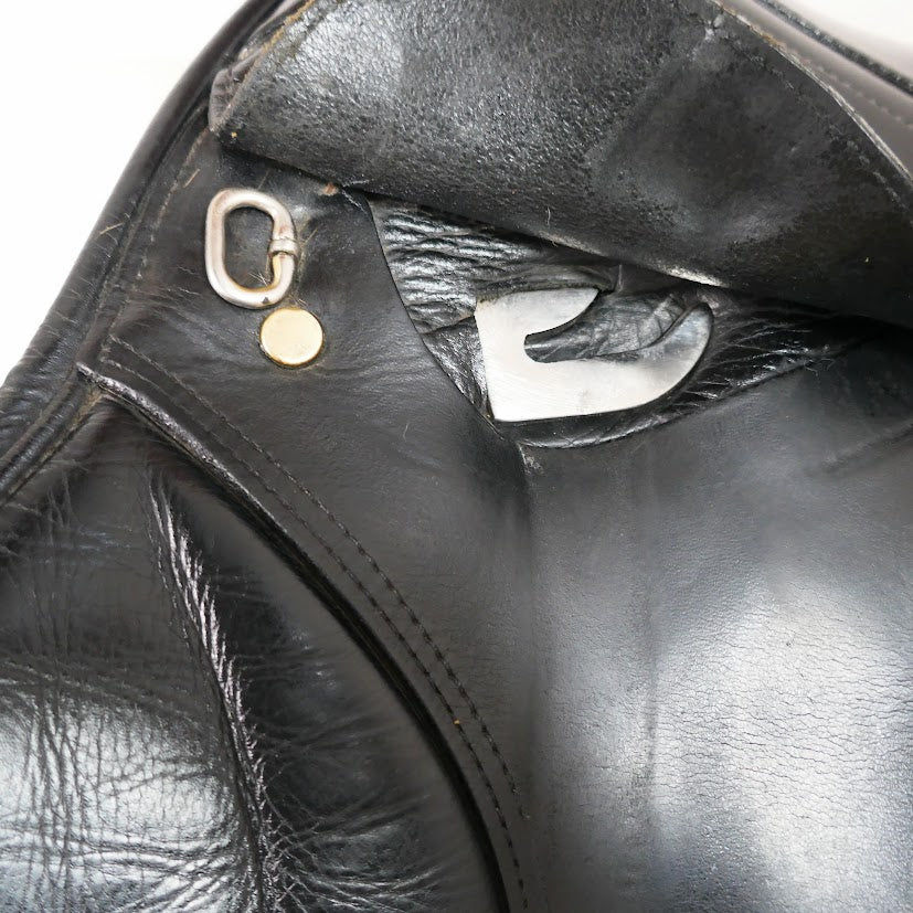 Kent & Masters S-Series Anatomic GP Saddle - 17.5" Adjustable Black TB230