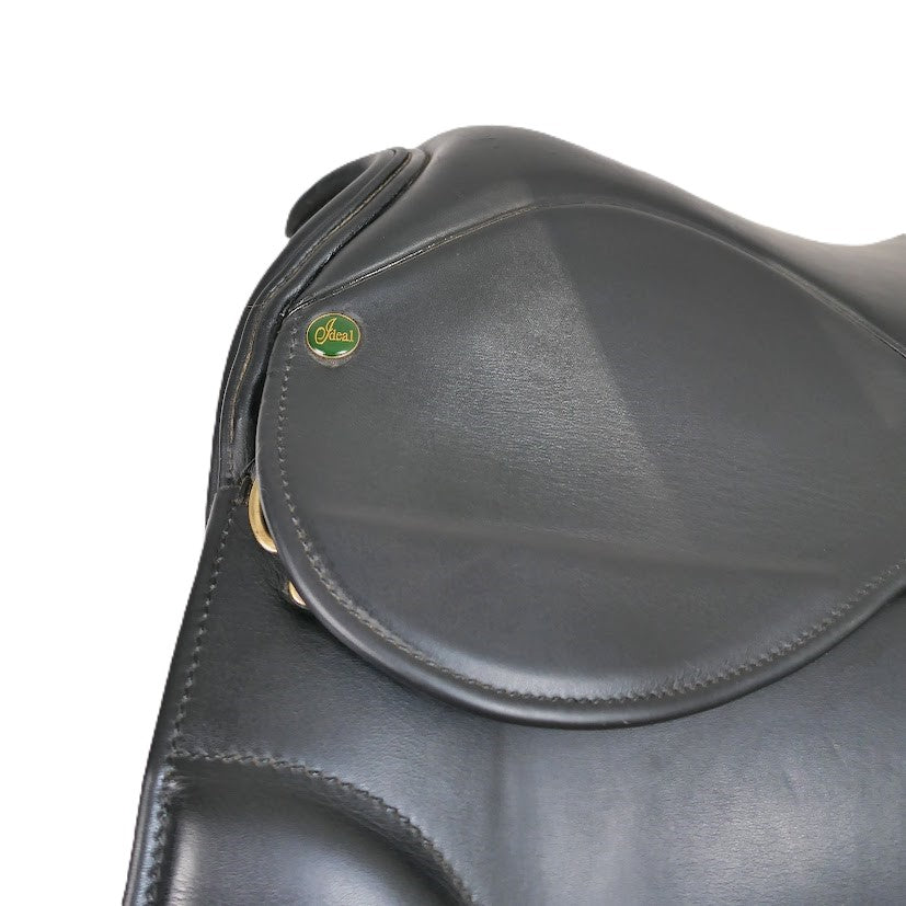 Ideal Ramsay Show Saddle - 17.5" Extra-Wide Black TE31