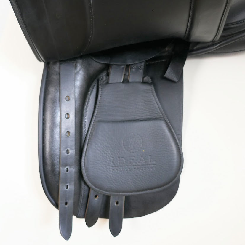 Ideal Ramsay Show Saddle - 17.5" Extra-Wide Black TE31
