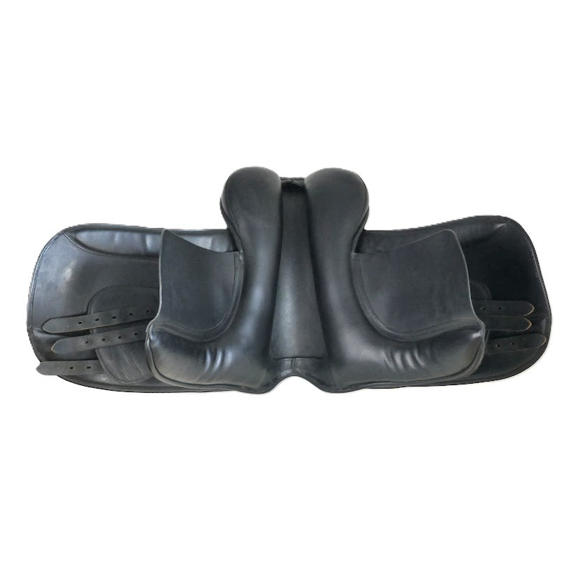Ideal Ramsay Show Saddle - 17.5" Extra-Wide Black TE31