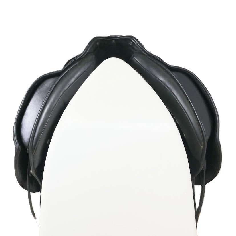 Albion Platinum Ultima SLK Dressage Saddle - 17.5" Medium-Wide (315) Black TD145
