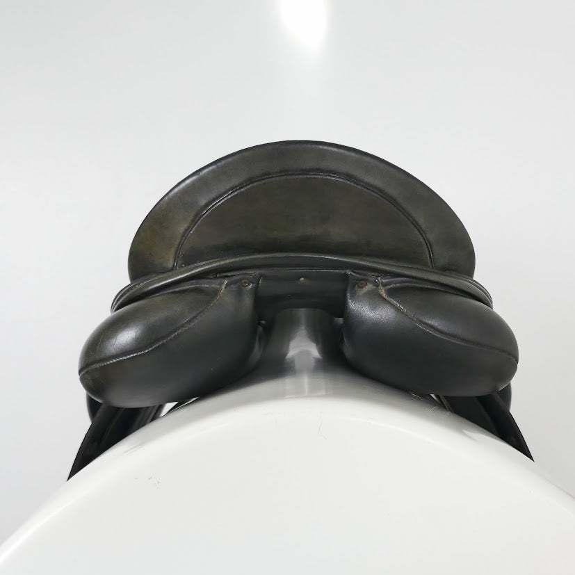 Albion Platinum Ultima SLK Dressage Saddle - 17.5" Medium-Wide (315) Black TD145