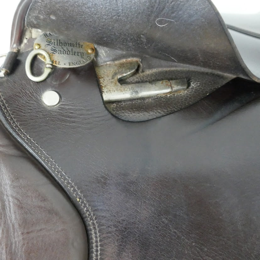 Silhouette GP Saddle - 16.5" Medium-Wide Brown TA114