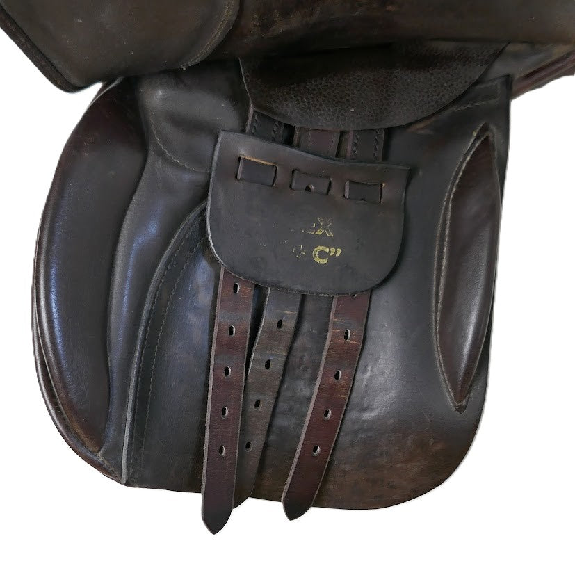 Silhouette GP Saddle - 16.5" Medium-Wide Brown TA114