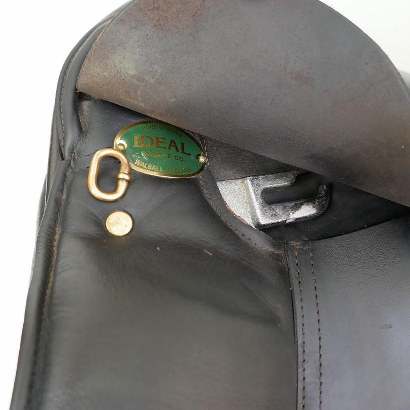 Ideal Suzannah Dressage Saddle - 17.5" Medium-Wide (P) Brown Memel Leather TD153