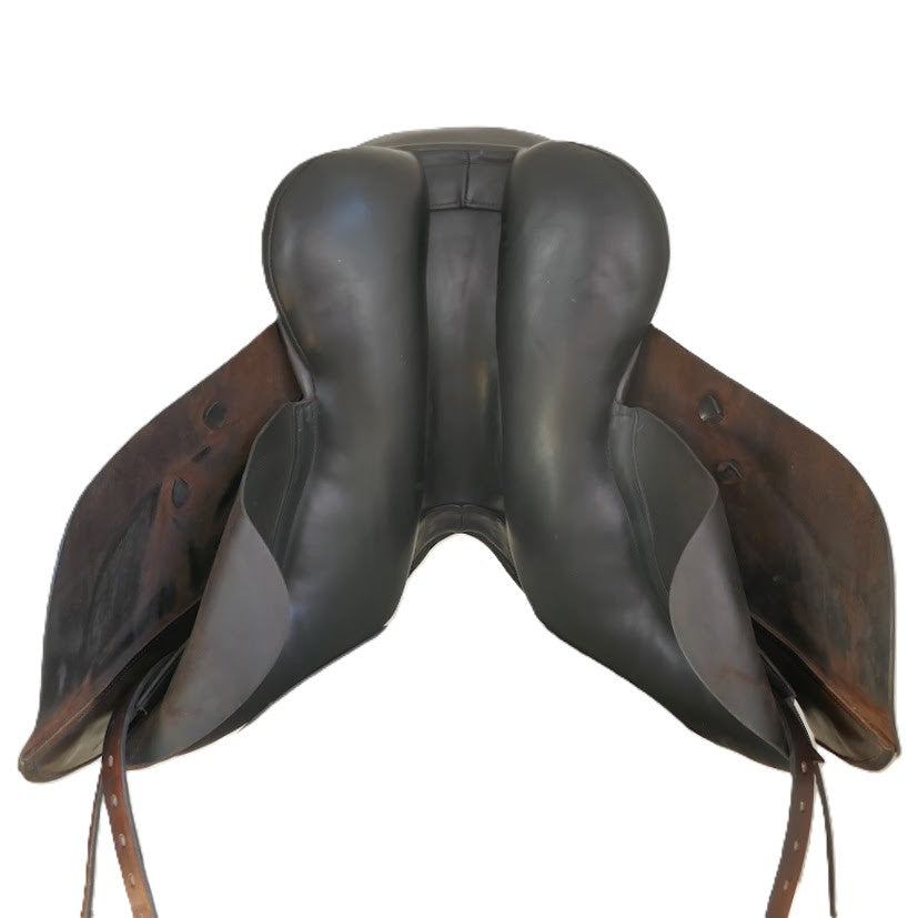 Ideal Suzannah Dressage Saddle - 17.5" Medium-Wide (P) Brown Memel Leather TD153