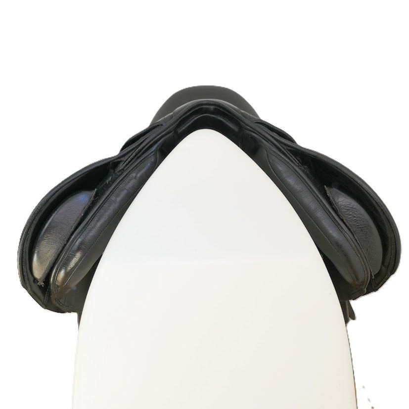 Kent & Masters Compact GP Saddle - 16.5" Adjustable Black (LGC) TA116