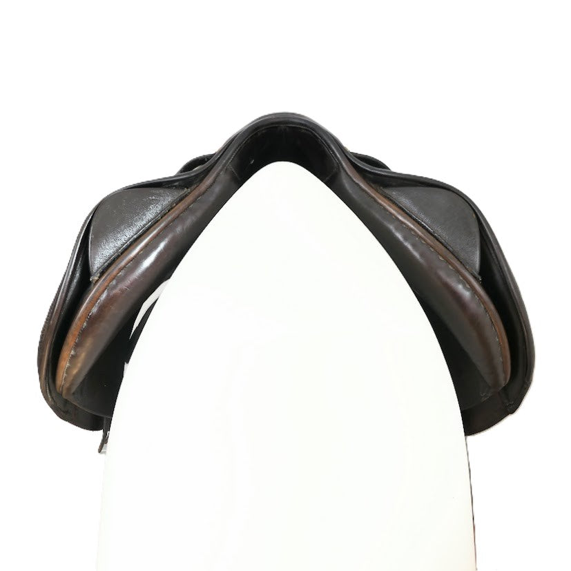 Bespoke Jumping Saddle - 17" Medium Brown TF192