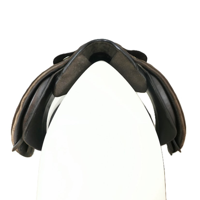 Native Pony Saddle Company Showing Saddle - 17" Medium Brown TE32