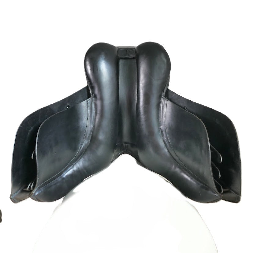 Meadow Creek Ryecroft GP Saddle - 16.5" Medium-Wide Black TA118