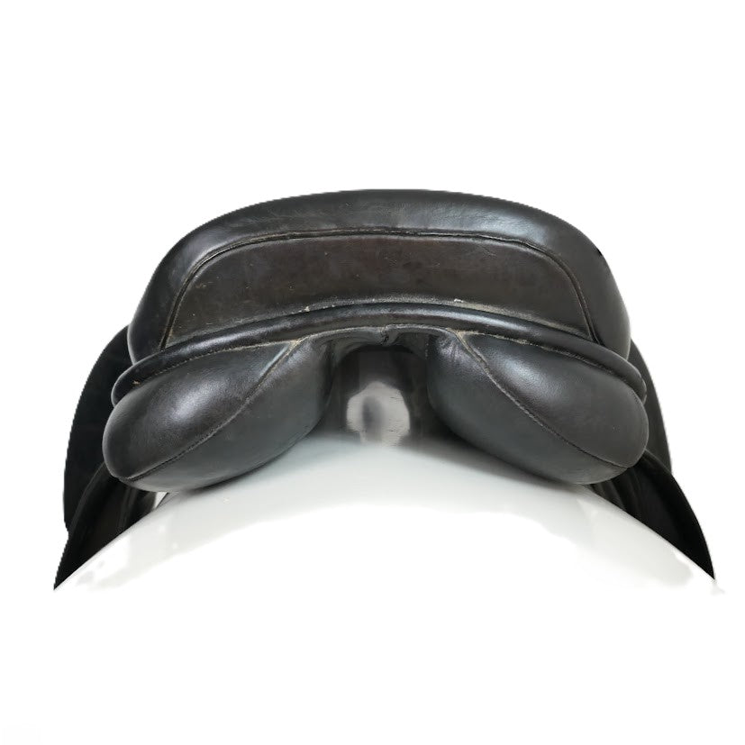 Quatro Jumping Saddle - 17.5" Wide Black TF193