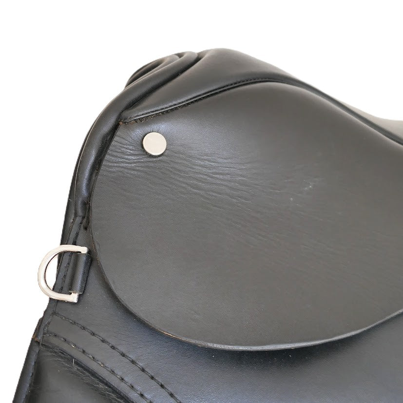 Don Burnell Pony GP Saddle - 16" Medium-Wide Black TA119