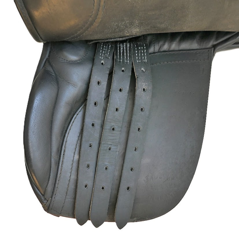 Don Burnell Pony GP Saddle - 16" Medium-Wide Black TA119
